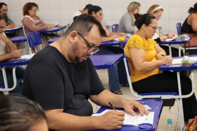 notícia: Mais de 3 mil candidatos fazem as provas para o concurso público da Seop