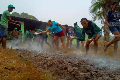 notícia: Agentes agroflorestais indígenas têm formação para plantio sem queima no Alto Rio Guamá