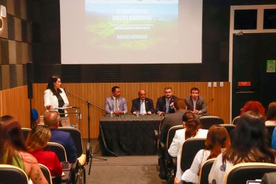 notícia: Estado inicia terceira edição do Simpósio de Direito Ambiental com mais de 600 inscritos