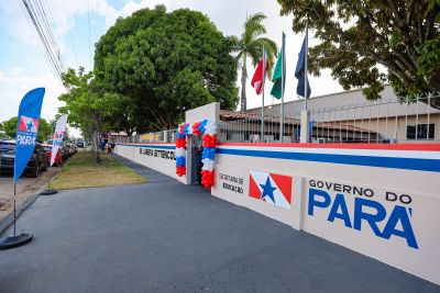 galeria: Inauguração da Escola Estadual Lameira Bittencourt em Castanhal