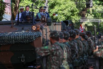 notícia: Governo do Pará e Forças Armadas realizam Desfile Cívico-Militar de 7 de Setembro