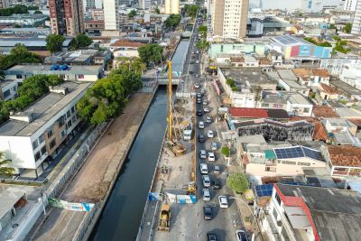 notícia: Estado beneficia mais de meio milhão de pessoas em Belém com obras em 17 canais