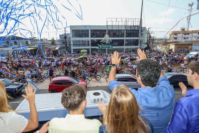 notícia: Servidores estaduais homenageiam Nossa Senhora de Nazaré na Romaria do Traslado