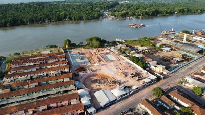 Galeria: Governador Helder Barbalho visita obras de nova ponte de Outeiro e usina da paz