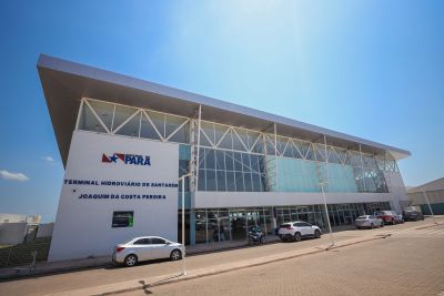 notícia: Terminal Hidroviário de Santarém, no Pará, tem se destacado como o maior e mais moderno do Brasil