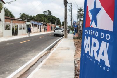 notícia: Estado avança para mais de 20 quilômetros de asfalto entregues no Tapanã, em Belém