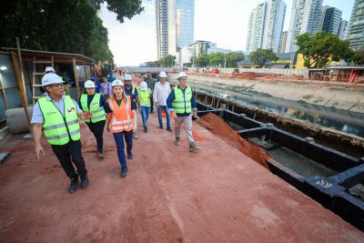 galeria: VICE GOVERNADORA HANA VISITA TÉCNICA NOVA DOCA