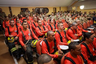 notícia: Governo do Pará promove cursos inéditos no Estado para militares do Corpo de Bombeiros