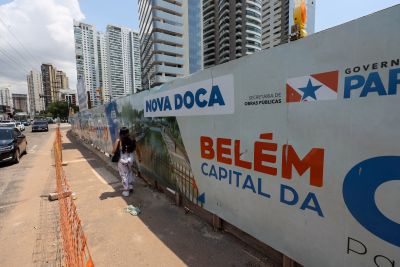 galeria: Obras Cop 30 - Nova doca