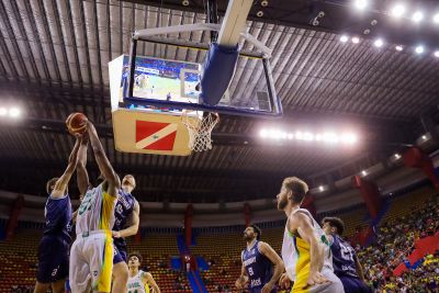 notícia: No Mangueirinho, Seleção Brasileira de Basquete Masculino vence o Uruguai