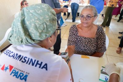 notícia: Programa Saúde por todo o Pará atende servidores e usuários dos serviços da Cohab 