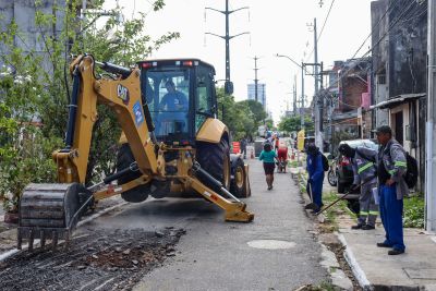 galeria: Visita Técnica Às Obras Do Programa "Asfalto COP 30" Local: Rua Barão do Triunfo, Pedreira