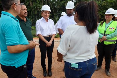 galeria: Vice-Governadora Hana Ghassan - Visita técnica obra do Canal Murutucu