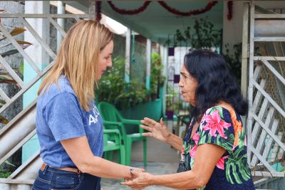 galeria: Vice-Governadora Hana Ghassan Visita técnica obras do programa “Asfalto COP30” em Outeiro