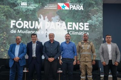 notícia:  Fórum é encerrado com apresentação de nova proposta governança do sistema estadual sobre mudanças climáticas