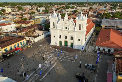 notícia: Governo do Pará recupera memória da Amazônia com entrega de restauro da Igreja Matriz Madre de Deus, de Vigia