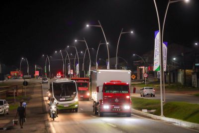 notícia: Estado entrega a reurbanização da entrada do município de Santa Izabel do Pará