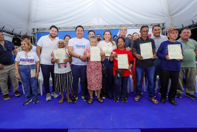 notícia: Governo do Pará entrega mais de 400 títulos de terra em Santa Izabel do Pará