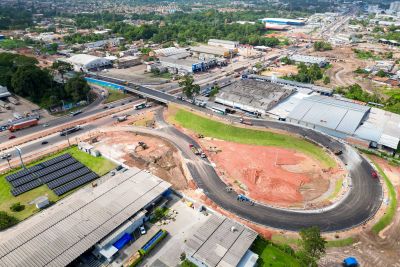 notícia: Governo do Pará entrega viaduto da Alça Viária com a BR-316, em Marituba