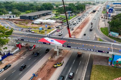 notícia: Estado agiliza tráfego no coração da Grande Belém com novo viaduto da Alça Viária