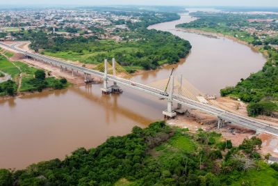 galeria: Inauguração da ponte sobre o Rio Itacaiúnas Marabá DRONE