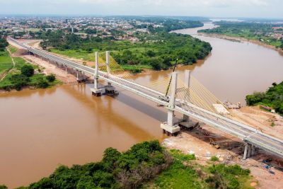 notícia: Governo do Estado entrega ponte sobre o Rio Itacaiúnas, em Marabá