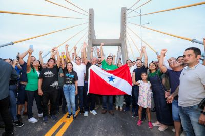 notícia: Governo do Estado entrega ponte sobre o Rio Itacaiúnas, em Marabá