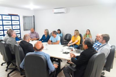 notícia: Andamento do Condomínio Industrial de Castanhal foi debate de reunião na CODEC