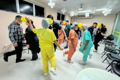 notícia: Hospital Oncológico Infantil do Pará realiza ações com foco na saúde mental de colaboradores