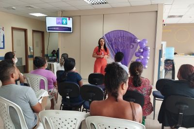 notícia: Palestra destaca medidas de prevenção da Hanseníase no Hospital Regional do Tapajós