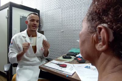 notícia: Centro Integrado de Inclusão e Reabilitação (CIIR), em Belém, promove a saúde auditiva