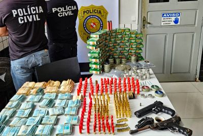 notícia: Polícia Civil prende homem por comercializar armas e munições de arma de fogo em Barcarena