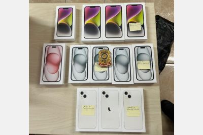 notícia: PC apreende 13 celulares falsificados em loja de shopping, em Ananindeua