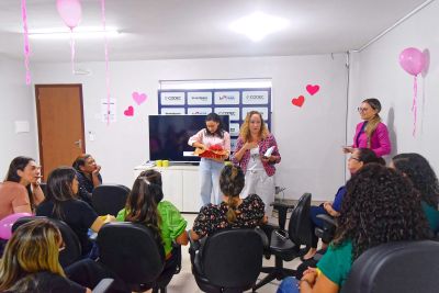 notícia: Companhia realiza sessão de cinema e roda de conversa em homenagem ao Dia da Mulher   