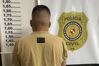 notícia: Homem suspeito de aplicar golpes em Belém é preso pela PCPA 