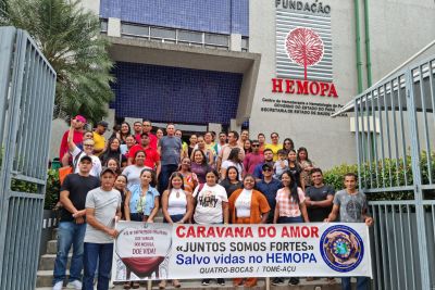 notícia: Hemopa fecha campanha do final de semana beneficiando mais de 2,6 mil pacientes