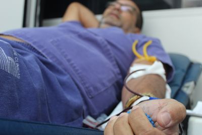 notícia: Hospital de Clínicas Gaspar Vianna promove campanha de doação de sangue