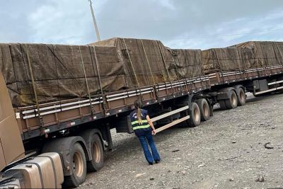 notícia: Fiscais da Sefa apreendem 44 toneladas de sucata de cobre em São João do Araguaia