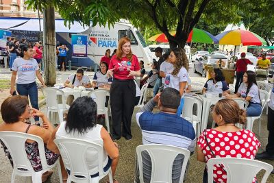 notícia: Sespa vai à Praça da República com serviços e orientações sobre saúde renal 