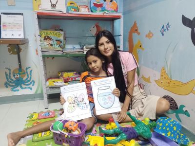 notícia: Hospital do Marajó celebra 'Dia Mundial da Infância' com as crianças assistidas 