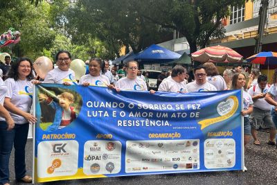 notícia: Sespa participa da 'Caminhada Down' na Praça Batista Campos neste domingo, 24