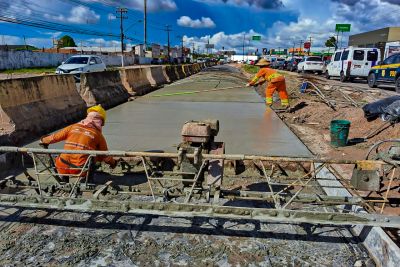 notícia: Obras do BRT Metropolitano avançam e nova etapa da drenagem na Independência inicia nesta sexta (12)