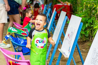 notícia: Mangal das Garças tem oficina de pintura gratuita para crianças neste domingo (14)