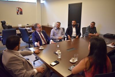 notícia: Arcon discute com representante de Câmara Técnica avanços no mercado de gás no Pará 