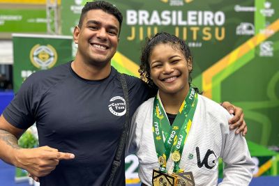 notícia: Atletas paraenses conquistam medalhas no Campeonato Brasileiro de Jiu-Jítsu em São Paulo