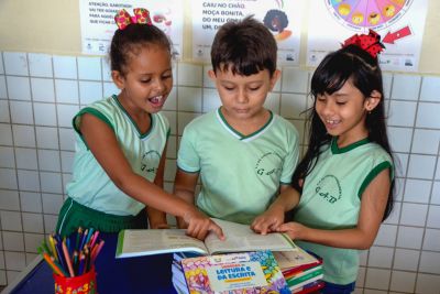 notícia: Seduc inicia 'Bora Alfabetizar' para potencializar escolaridade na idade certa 