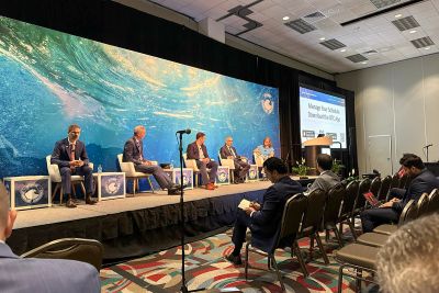 notícia: Governo do Pará participa da conferência internacional sobre transição energética em Houston, no Texas