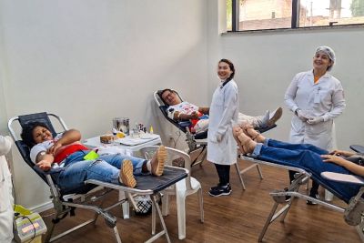 notícia: Regional dos Caetés beneficia 300 pacientes com campanha de doação de sangue