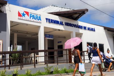 notícia: Novo Terminal Hidroviário no Acará garante mais segurança e conforto à população