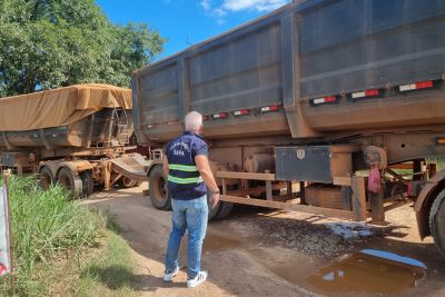 notícia: Sefa apreende 49 toneladas de milho em Carajás
